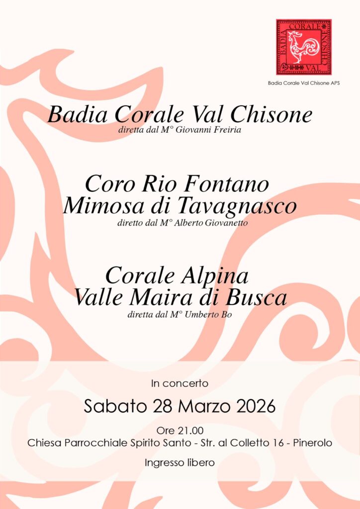 Concerto 28 marzo 2026